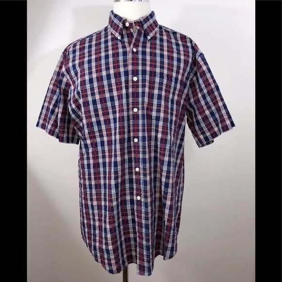 Brooks Brothers Other - Brooks Brothers Short Sleeve Seer Sucker Shirt